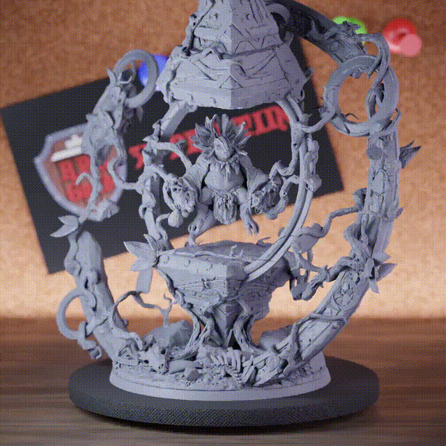 Lizardking 5e | DnD Miniatur-Tempel des Echsenschamanenkönigs