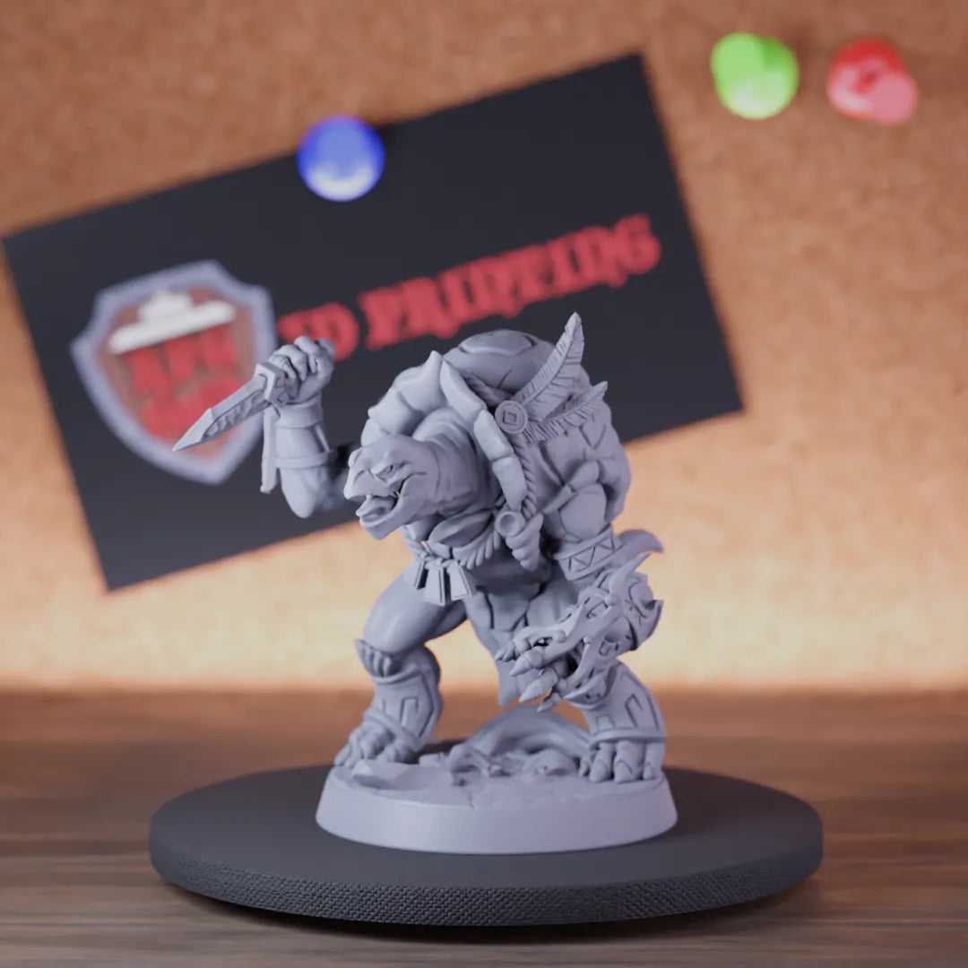 Tortle 5e | DnD Tortolian Arcanist Miniature | RPG Guild