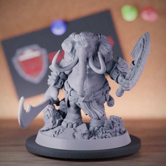 Oliphant 5e | DnD Oliphant Hunter Warrior Miniature