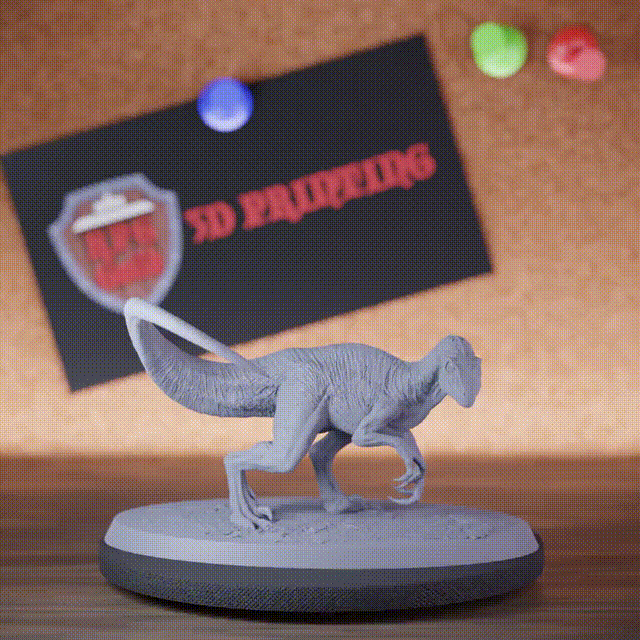 Dinosaur 5e | DnD Velociraptor Dinosaur Miniature