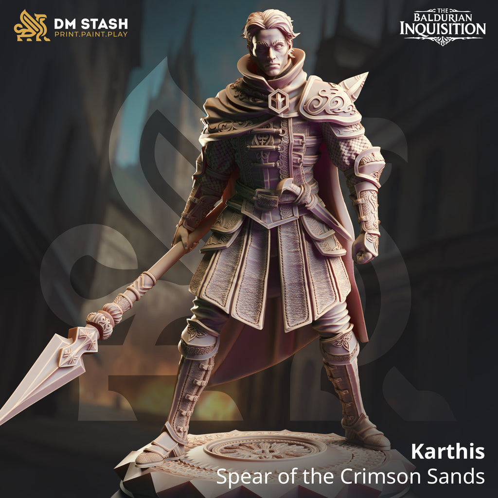 Baldurian Inquisition Bundle | DnD Miniature Set | 32-75mm
