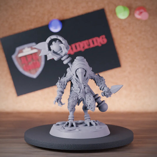 Kenku 5e | DnD Kenku Warlock Spellcaster Miniature