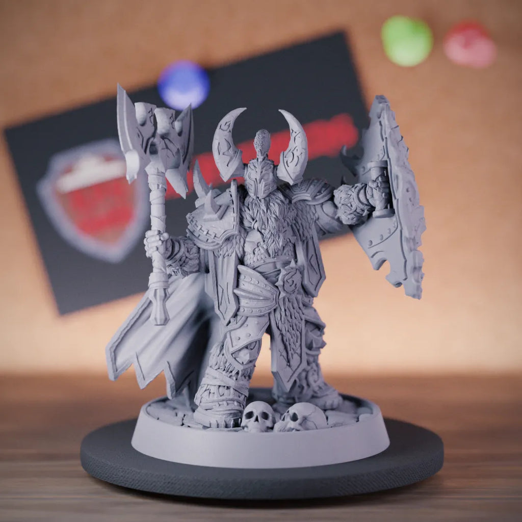 Fighter 5e | DnD Fighter Champion Klaus Miniature