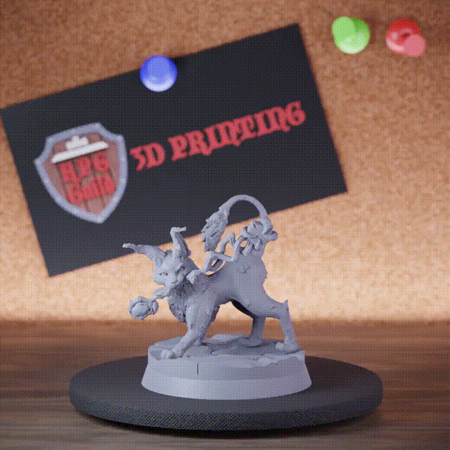 Kneazle 5e | DnD-Begleiter Feen-Miniatur 