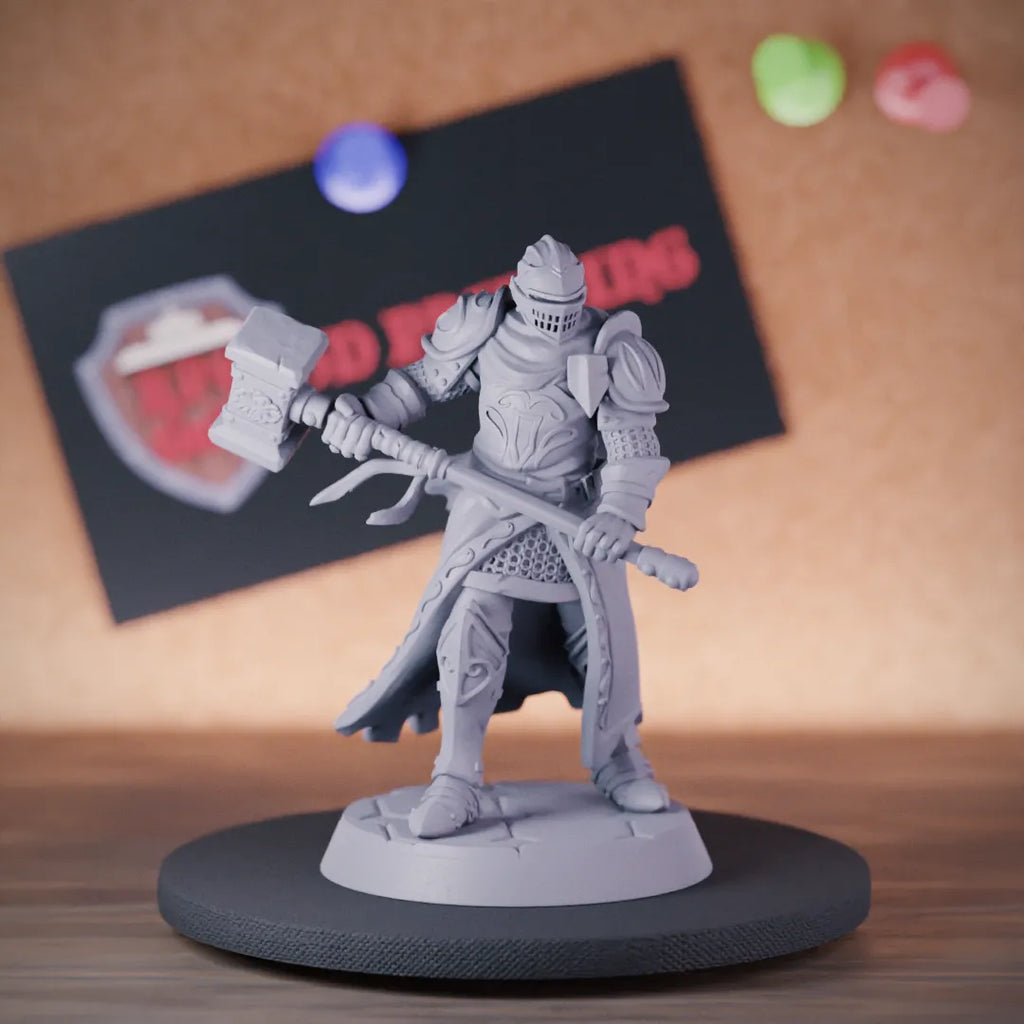 Knight 5e | DnD Human Knight Hammer | RPG Guild