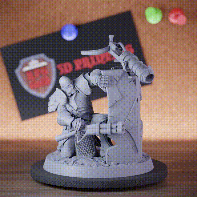 Ritter 5e | DnD Artillerie Tapferkeit Rittergarde Miniatur