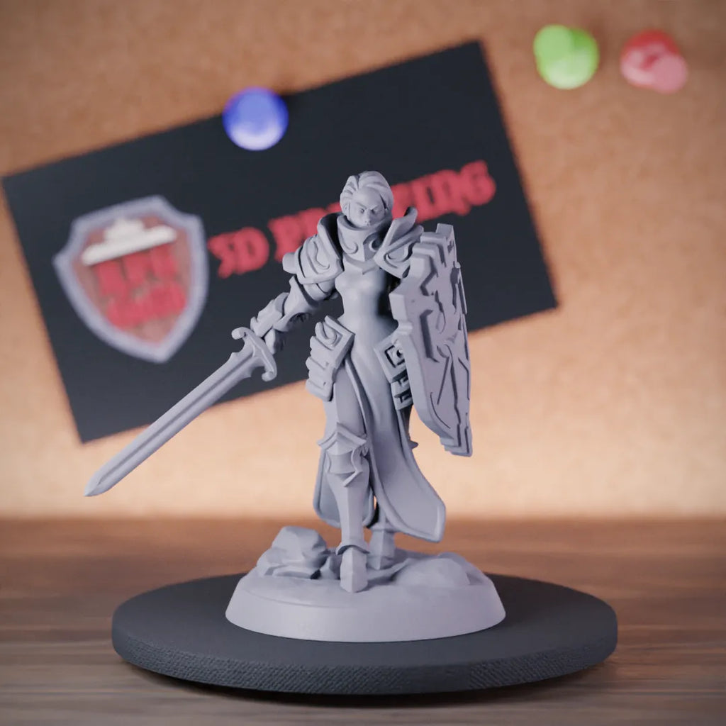 Knight 5e | DnD Knight Shield Miniature