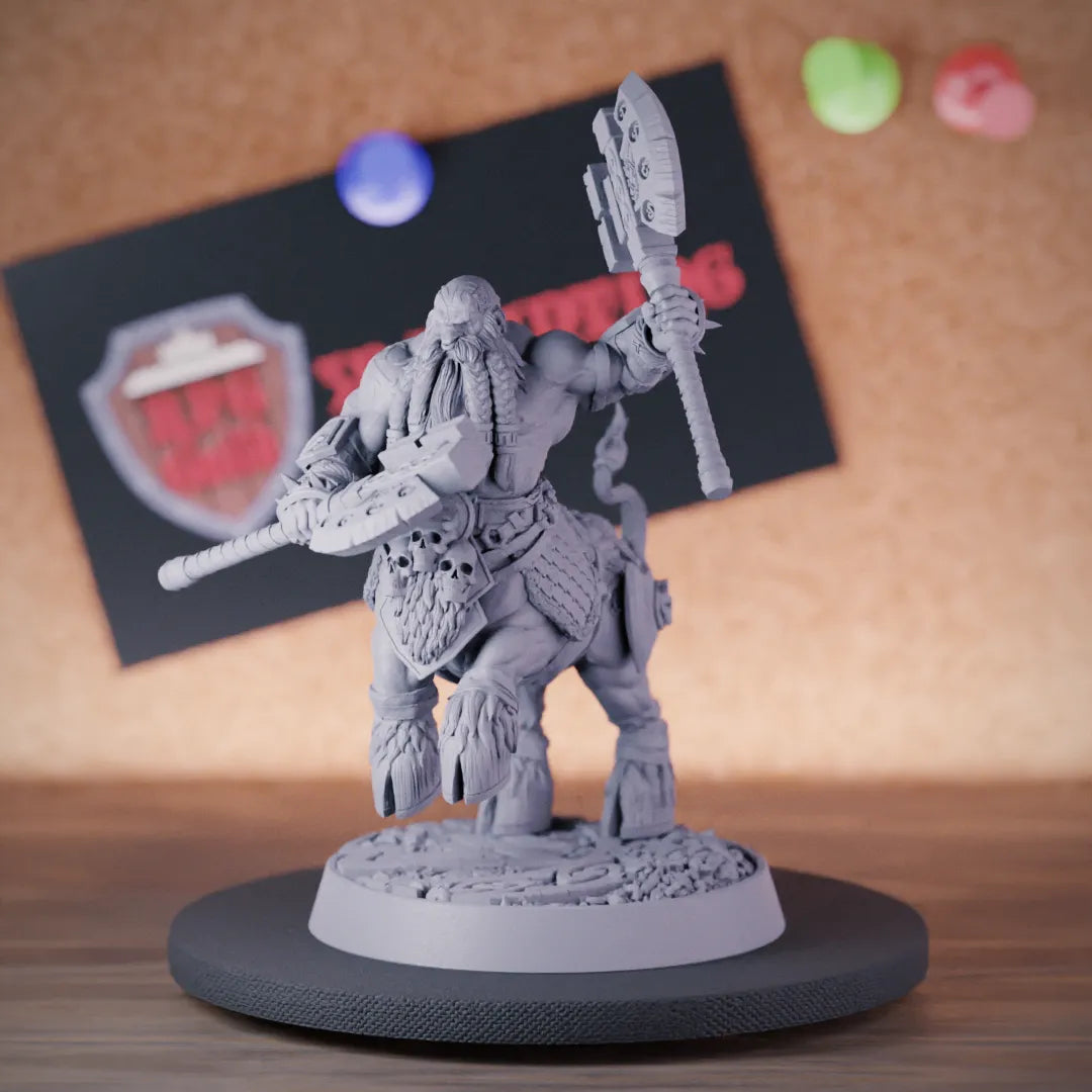 Centaur 5e | DnD Centaur Dwarf Barbarian Miniature 