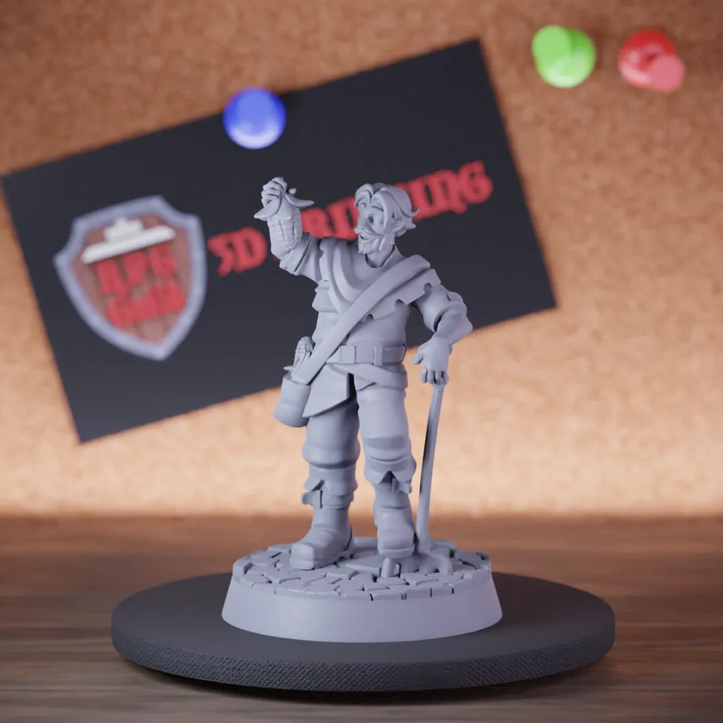 Human 5e | DnD Human Corn Farmer Npc Miniature