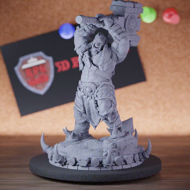 Orc 5e | DnD Orc Colossal Hammer Crush Miniature