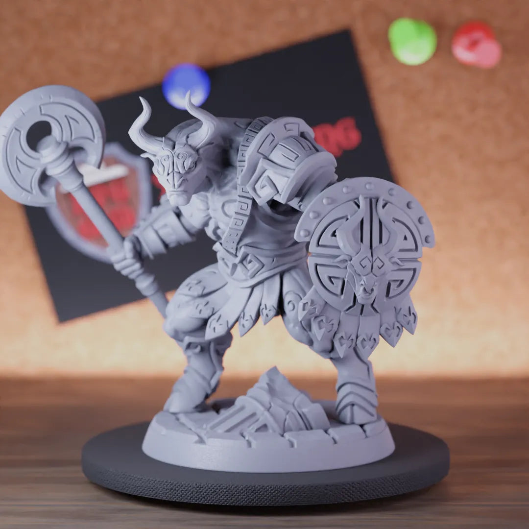 Tauren 5e | DnD Tauren Fighter Champion Miniature