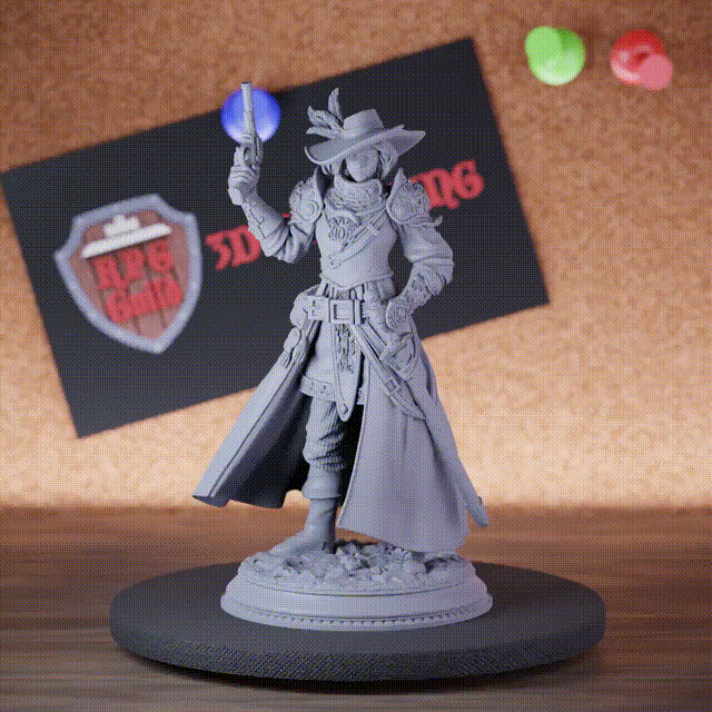 Famale Gunslinger 5e | DnD Lady Cirilia Miniature