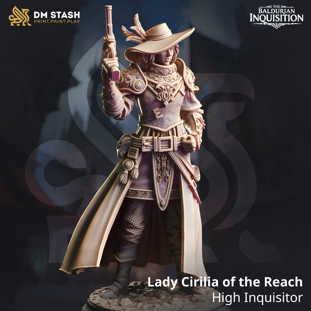 Baldurian Inquisition Bundle | DnD Miniature Set | 32-75mm