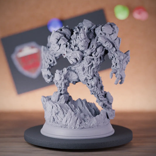 Stone Golem 5e | DnD Stone Golem Construct Miniature