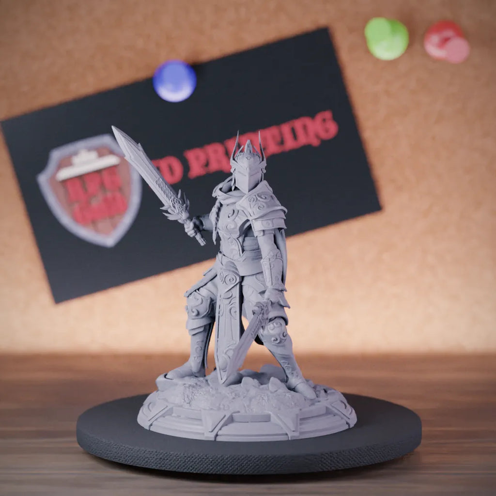 Fighter 5e | DnD Fighter Swordmaster Vanguard Miniature