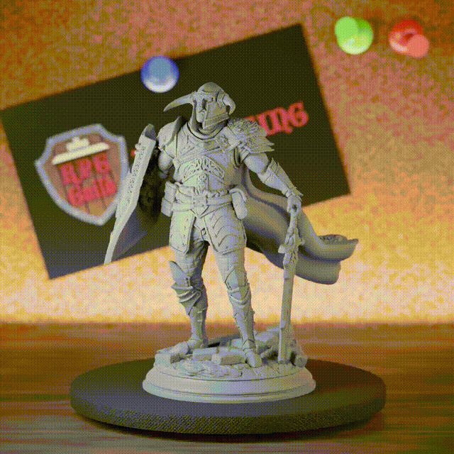 Kämpfer 5e | DnD Wikingerritter Lizarin Miniatur