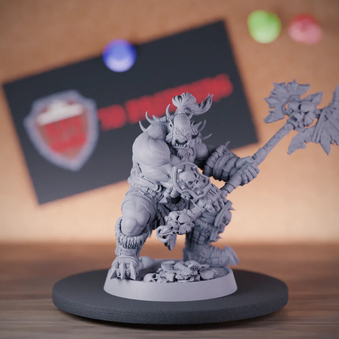 Orc 5e | DnD Orc Axe Warrior Miniature