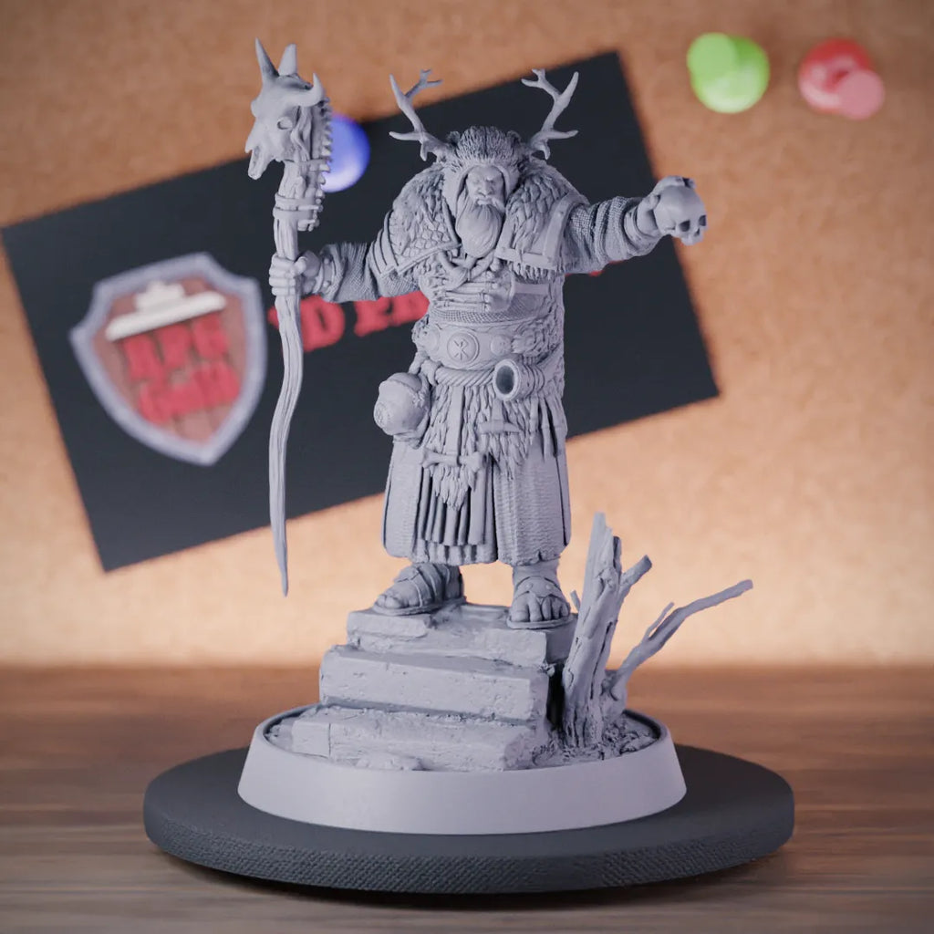 Warlock 5e | DnD Warlock Tribal Northman Miniature