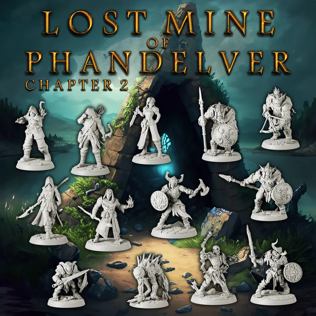 Lost Mine of Phandelver 5e | DnD Complete Set of Miniatures