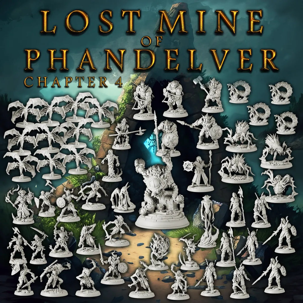 Lost Mine of Phandelver 5e | DnD Complete Set of Miniatures