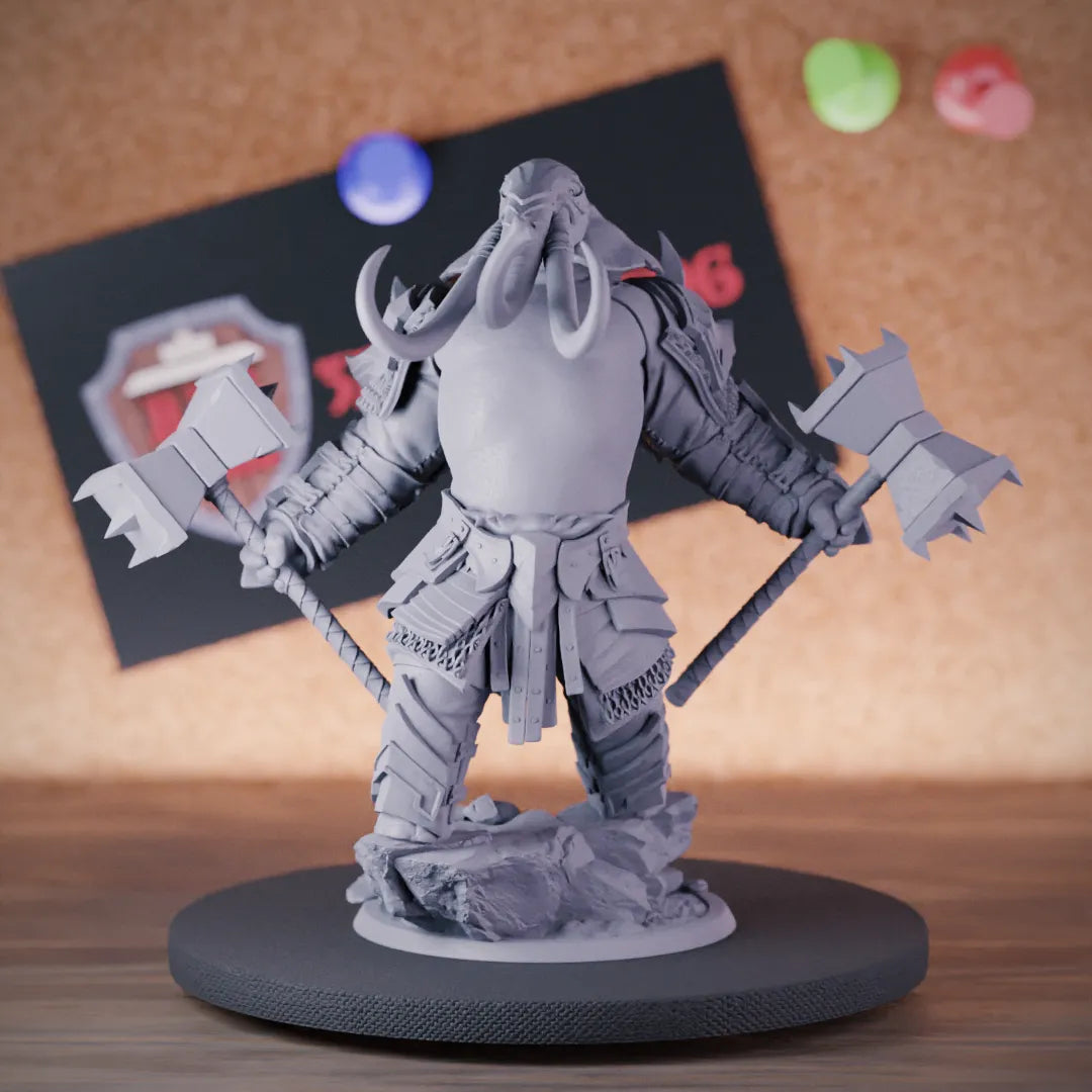 Oliphant 5e | DnD Oliphant Hammer Fighter Miniature