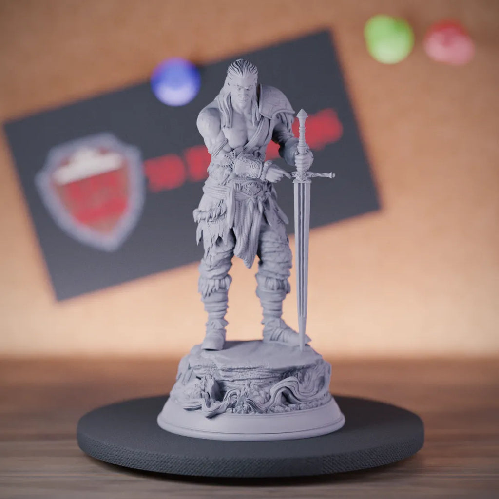 Barbarian 5e | DnD Barbarian Warrior Fighter Miniature