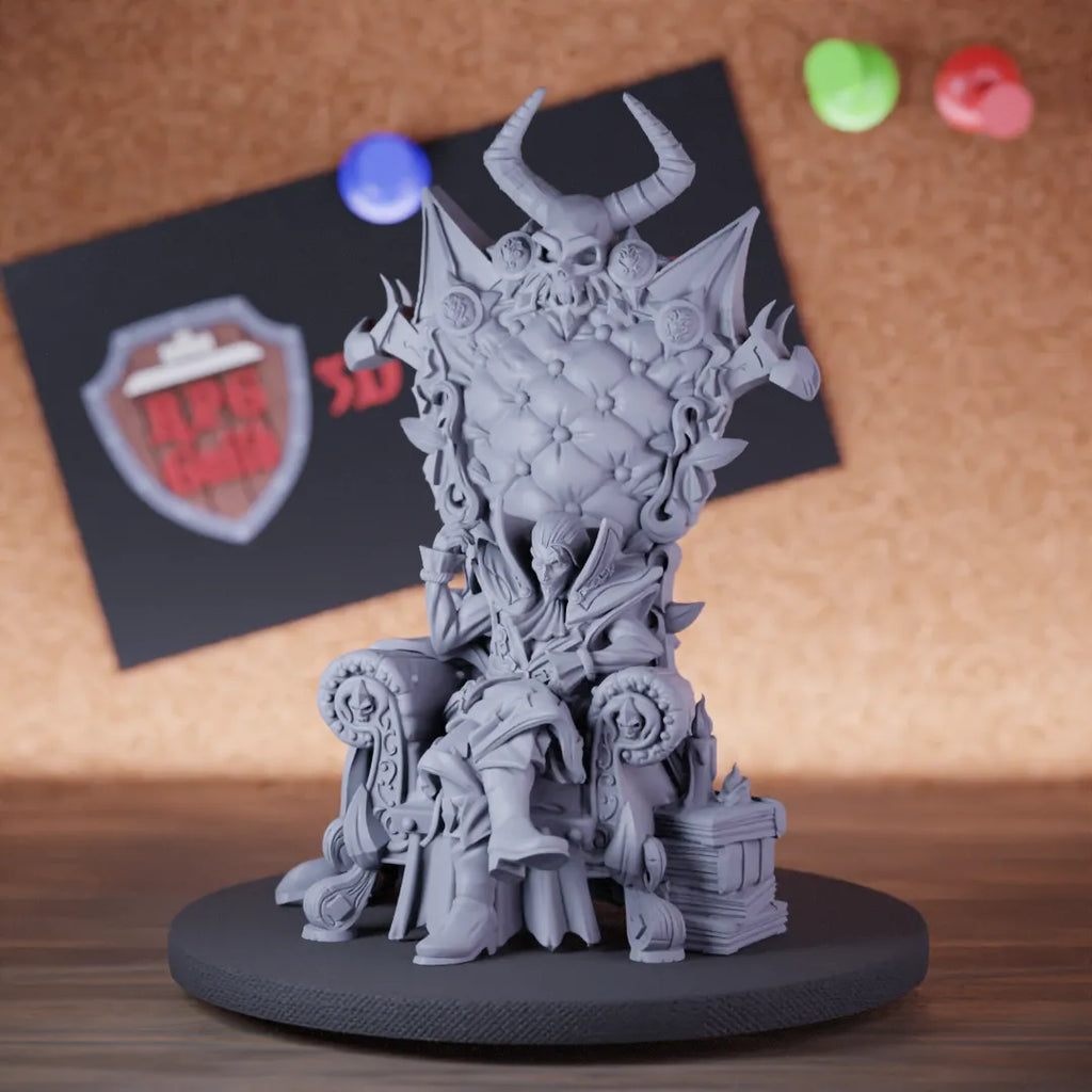 Terrain 5e | DnD Terrain Vampire Throne Miniature