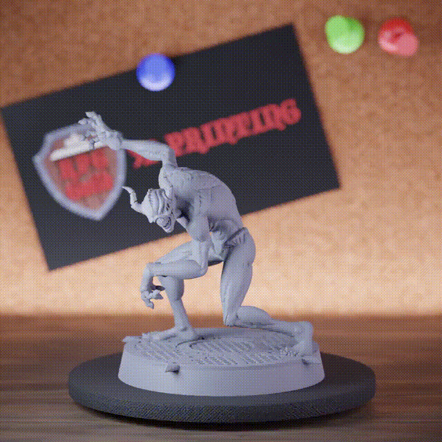 Demon 5e | DnD Lurking Sneaking Hellish Demon Miniature