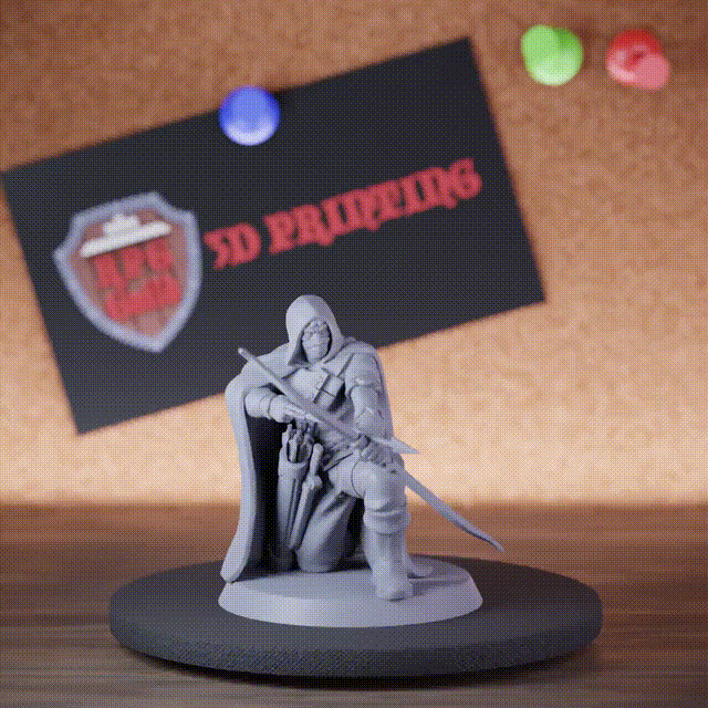 Ranger 5e | DnD Human Kneel Archer Miniature