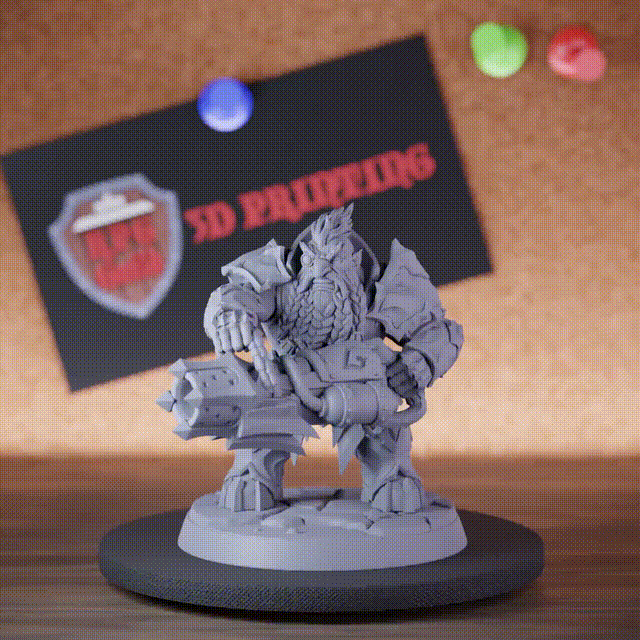 Dumlok 5e | DnD Dumlok Revolverhelden-Miniatur