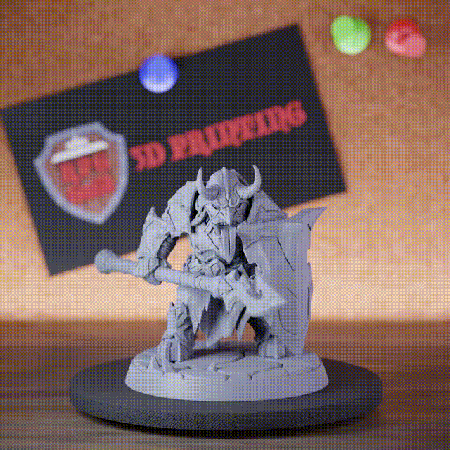 Dumlok 5e | DnD Dumlok Speerverteidiger Miniatur