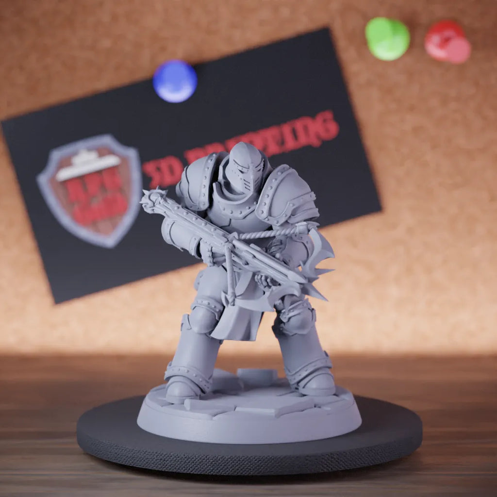 Knight 5e | DnD Armor Knight Defender Crossbow Miniature
