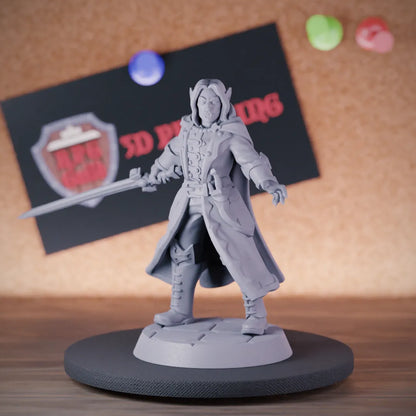 Vampire 5e | DnD Vampire Swordsman Monster Miniature 