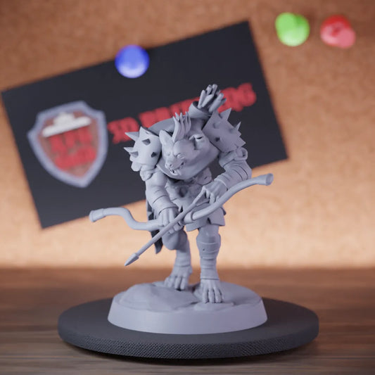 Gnoll 5e | DnD Gnoll Warrior Archer Miniature