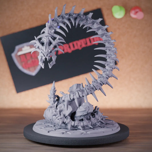 Bone Naga 5e | DnD Bone Naga Beast Miniature