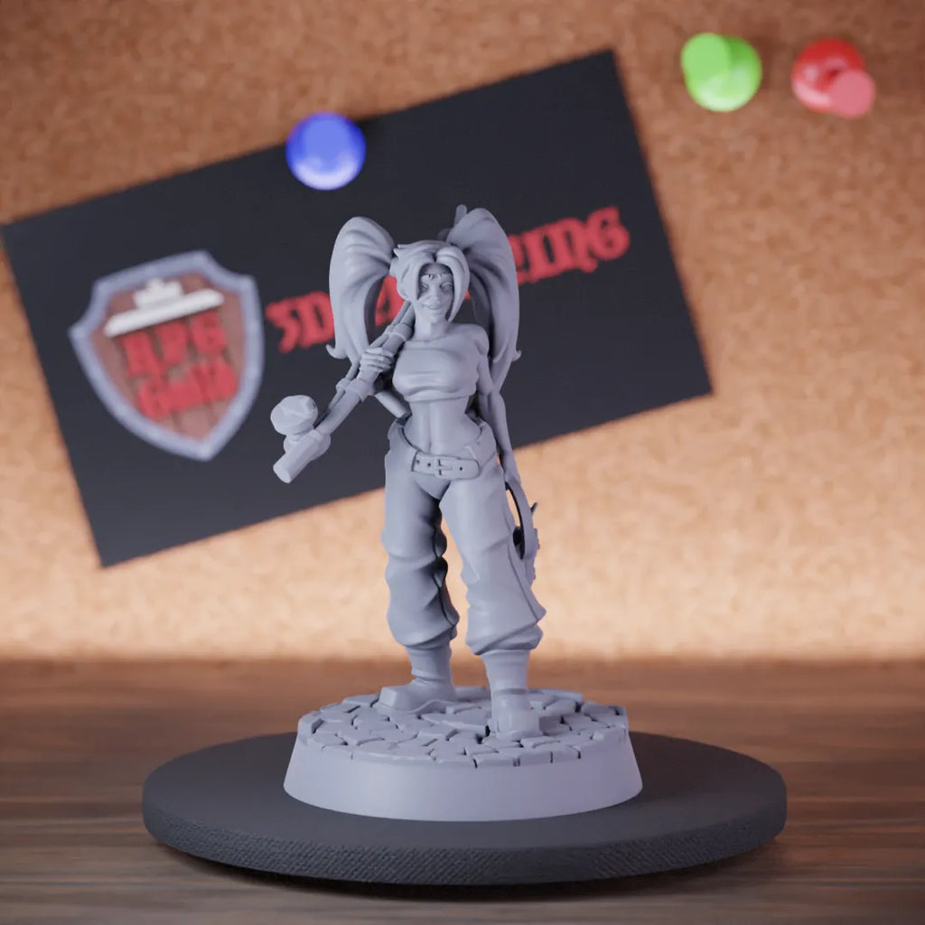 Human 5e | DnD Human Fisherwoman Npc Miniature