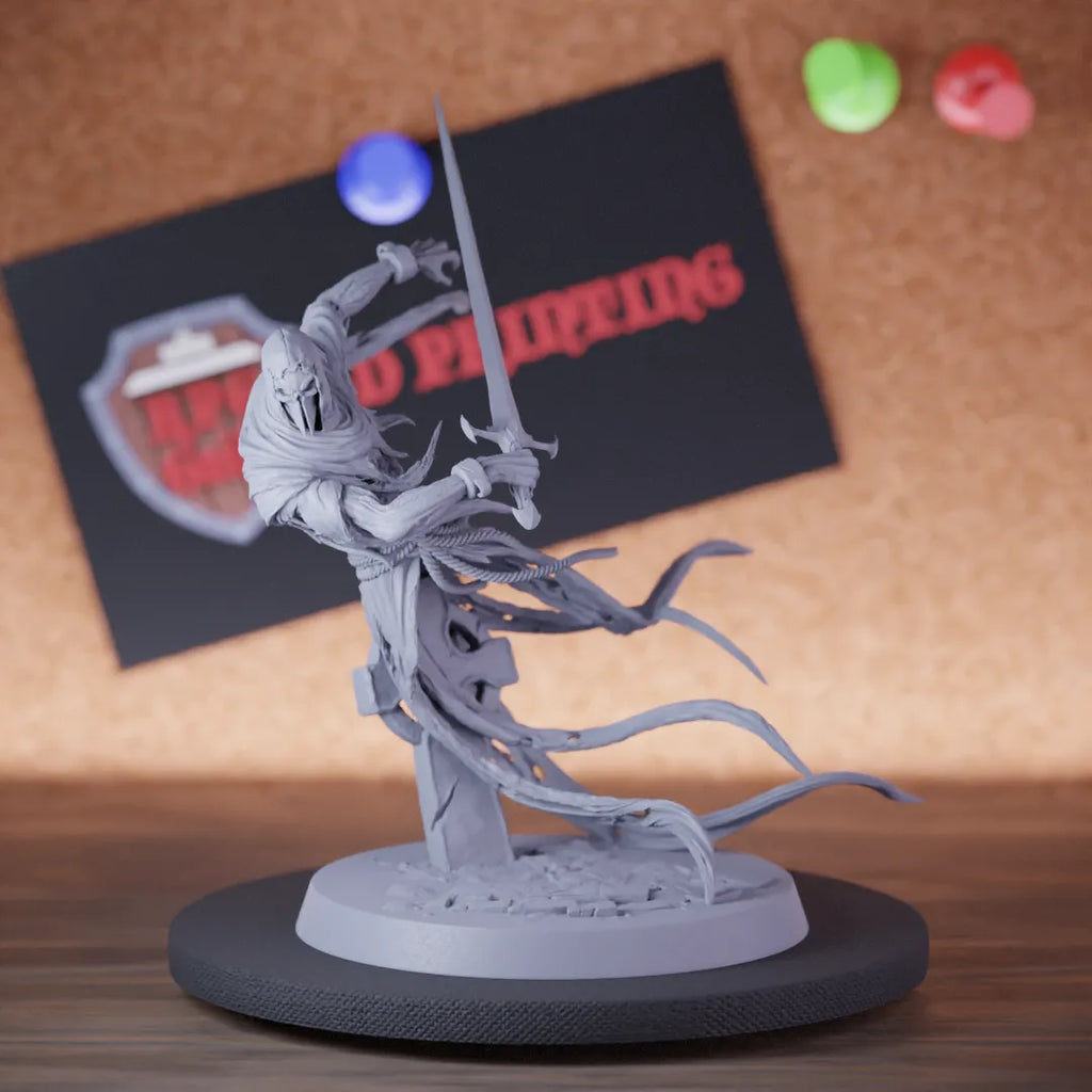 Ghost 5e | DnD Ghost Warrior Sword Miniature