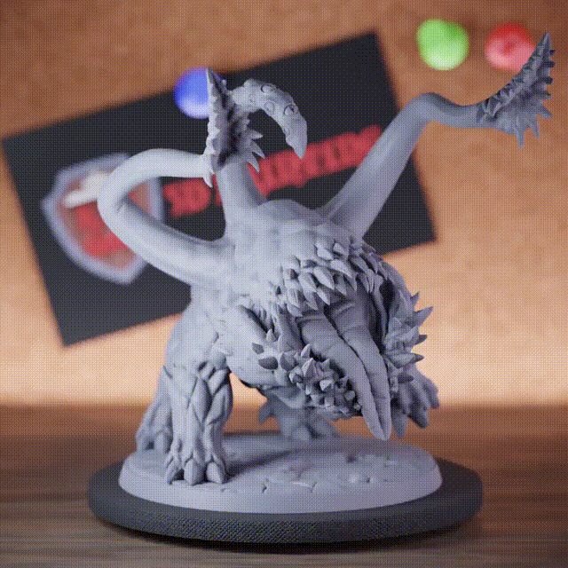 Maw 5e | DnD Abyssal Maw Quadrapedal Miniature 