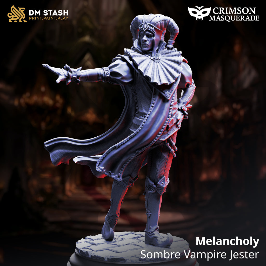 Crimson Masquerade Bundle | DnD Miniature Set | 32-75mm