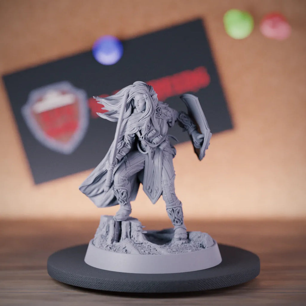 Elf 5e| DnD Female Elf Hunter Ranger Miniature