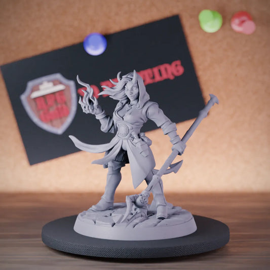 Tiefling 5e | DnD Tiefling Warlock Mage Miniature