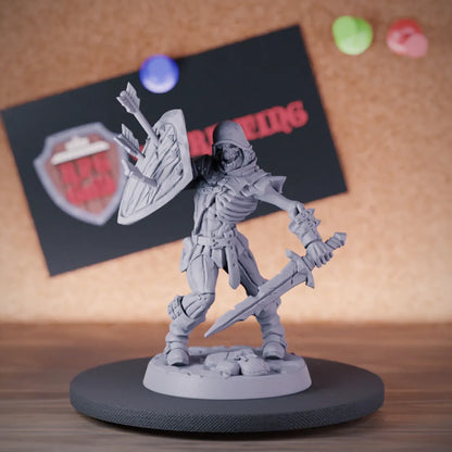 Skeleton 5e | DnD Skeleton Warrior Knight Miniature