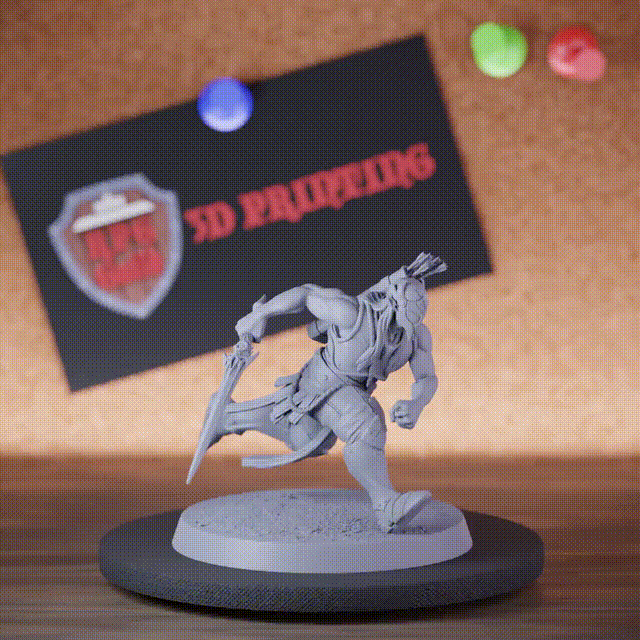 Elf 5e | DnD Mondelfen-Schwert-Späher-Miniatur 