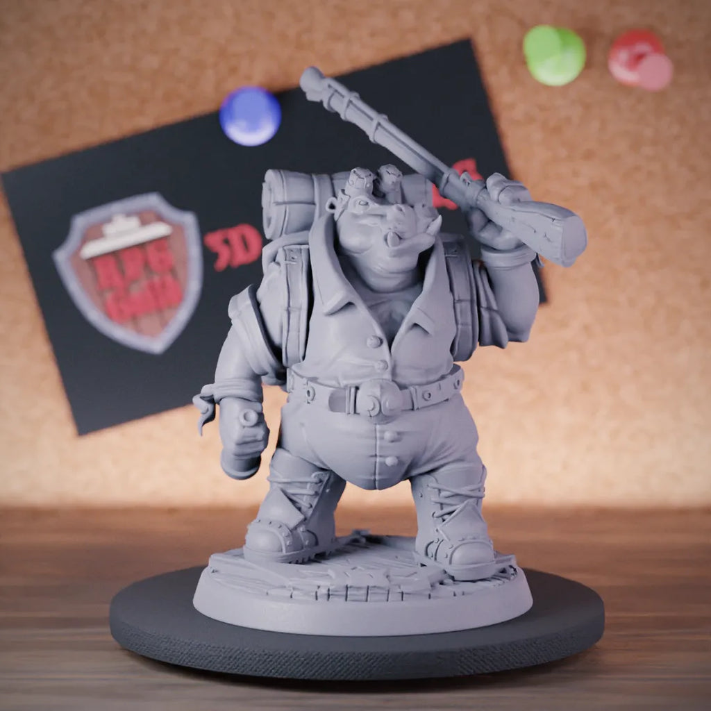 Giff 5e | DnD Giff Ranger Explorer Miniature