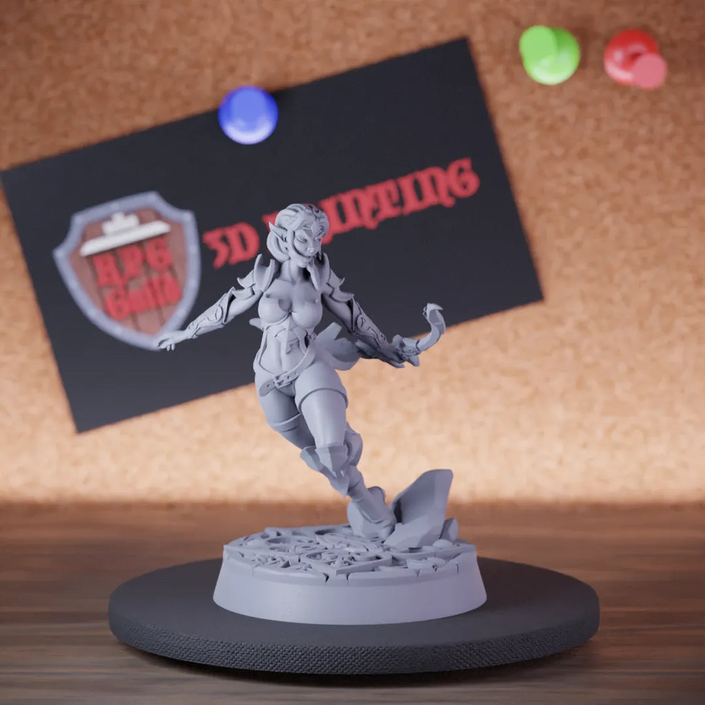 Forest Elf 5e | DnD Female Ranger Miniature