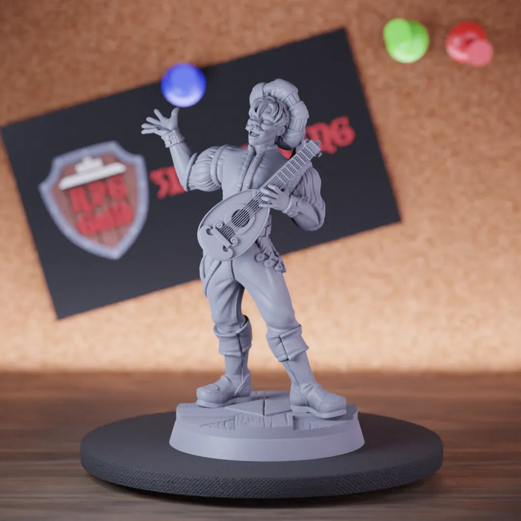 Human 5e | DnD Human Musician Npc Miniature