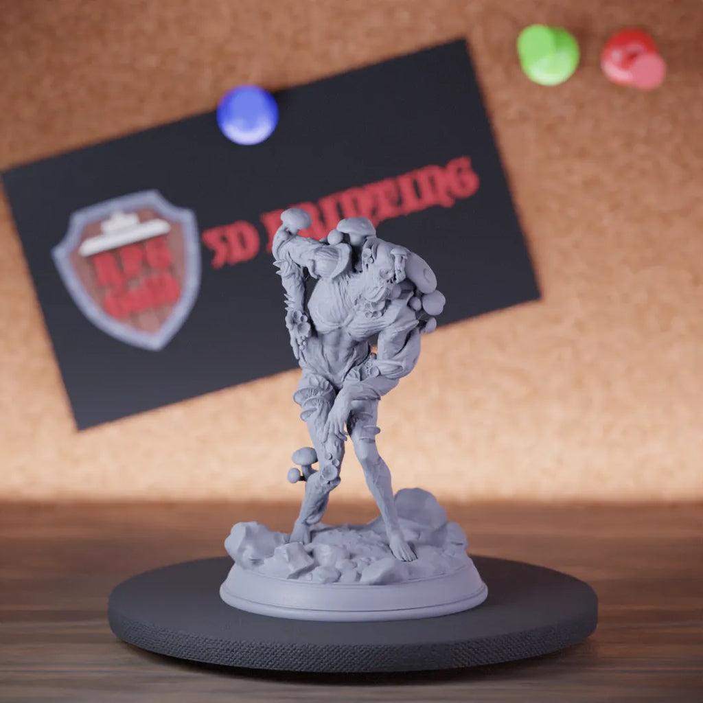 Fungus Zombie 5e | DnD Shroom Undead Miniature 