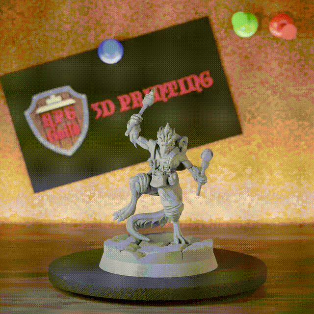Kobold 5e | DnD Kobold Inventor Servant Miniature