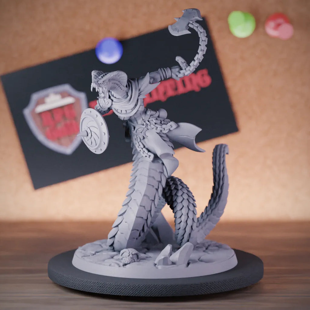 Yuan Ti 5e | DnD Snake Warrior Miniature