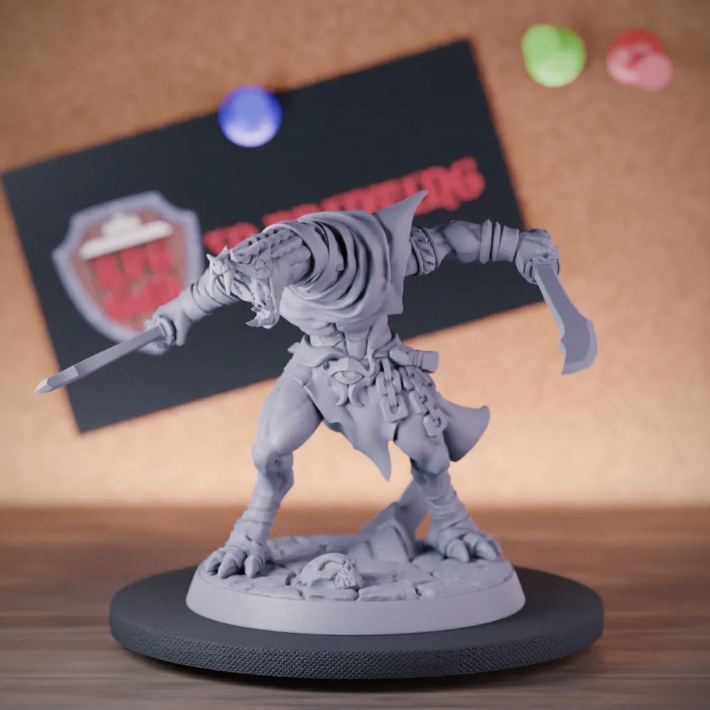 Yuan Ti 5e | DnD Yuan Ti Fighter Miniature